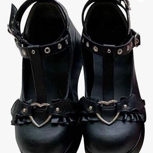 Womens Mary Jane Shoes for Women, Sweet Bow Round Toe Ankle T-Strap